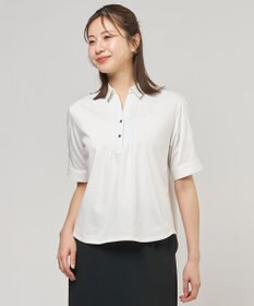 J.PRESS LADIES ドライコットン ポロ カットソー