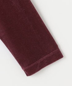 自由区 L シアーベロア カーディガン