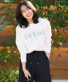 ANY 【UVケア】アソートロゴプリント ロングスリーブTシャツ