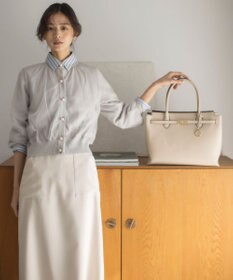 組曲 【A4対応・通勤】ベルトデザイントート バッグ