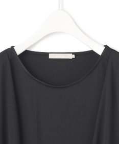 ICB L 【洗える】 PlaXフィラメントジャージー ドレープカットソー