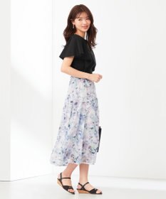 ANY SIS S 【接触冷感】360°好印象フリルスリーブ カットソー