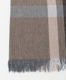 JOSEPH ABBOUD 【イタリア製】ビックランダムチェック ストール