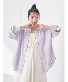 earth music&ecology ＴＲキュプラレギュラーシャツ