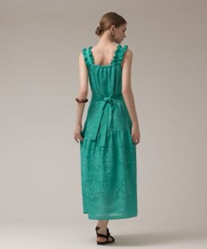 GRACE CONTINENTAL カットワーク刺繍ワンピース
