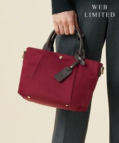 J.PRESS LADIES 【新色登場！・WEB限定カラーあり・2way】ナイロン ポシェット バッグ 【WEB限定】バーガンディ系