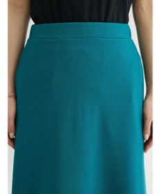 Green Parks カットジョーゼット裾フレアスカート