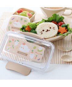 Mother garden しろたん ランチボックス キッチン柄 2WAY ドーム型 一段 弁当箱 500mL