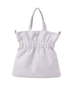 Maison de FLEUR ブルーマニアリボン２Ｗａｙトートバッグ