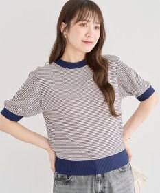 Green Parks ・ｓｗｉｎｇ　ｂｙ　マルチカラージャカードニット