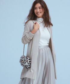 23区 フェイクファーチェーン ショルダー バッグ