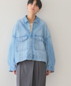 AMERICAN HOLIC デニムショートブルゾン