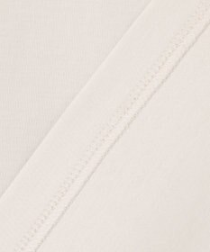 23区 L 【Lサイズ限定/洗える】スカーフプリントコンビ スリーブデザイン カットソー