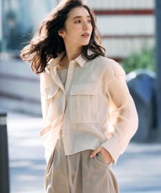 UNFILO シアークロップドシャツ