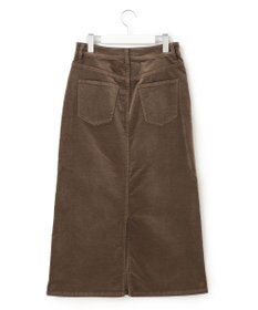 23区 【洗える】23区DENIM ベルベットストレッチ Aライン スカート