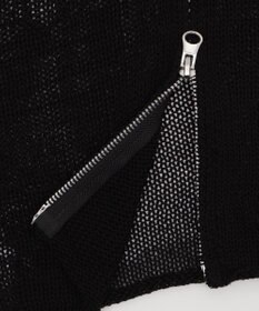 WEGO ダメージメッシュショートパーカー