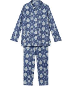 WACOAL ワコール_リラックス＆スリープ パジャマ 綿100%(本体) あったか 長袖 長ズボン ミントン レディース NDW459 /ワコール