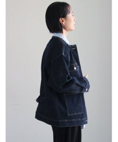 Te chichi ノーカラーデニムジャケット