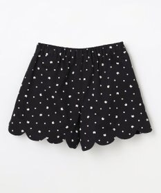 ANY KIDS 【洗濯機可能】スカラップショートパンツ