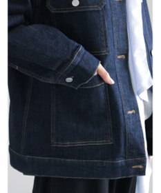 Te chichi ノーカラーデニムジャケット