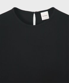Paul Smith バックサテン ジョーゼット ワンピース