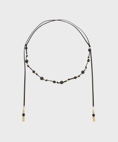 GRACE CONTINENTAL ビーズレザーチョーカー