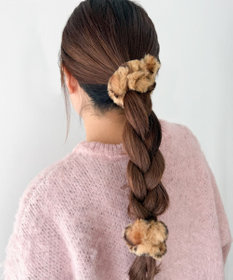 WEGO L2Pファーヘアゴム