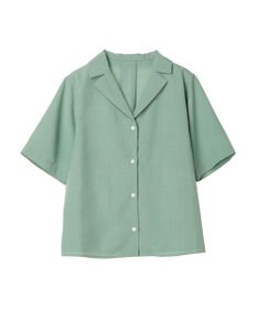 Green Parks 接触冷感　開襟シャツ