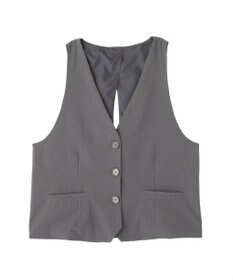 CRAFT STANDARD BOUTIQUE バックスリットショートベスト