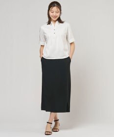 J.PRESS LADIES ドライコットン ポロ カットソー