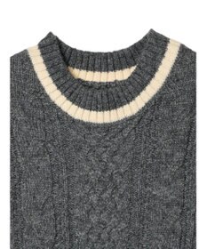 CRAFT STANDARD BOUTIQUE ２ＷＡＹケーブルニットベスト