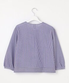 J.PRESS LADIES S 【WEB限定カラーあり】ストライプジャカード フロントタック カットソー