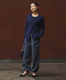 uncrave 【モデル村岡美里さん × uncrave STANDARD】ニットジャケット