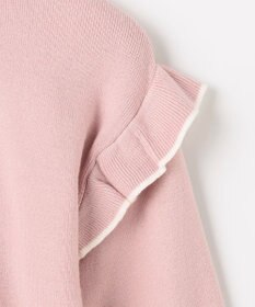 ANY KIDS 肩フリル しあわせタッチニット