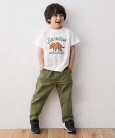ANY KIDS 恐竜プリント 半袖 Tシャツ