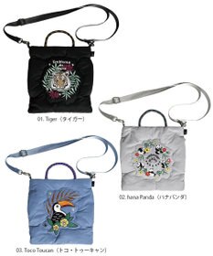 ROOTOTE 6842【フェザールー】FE.サコッシュ.ブロドゥリー-A