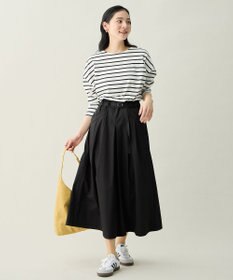 ANY L コクーンボーダープルオーバー