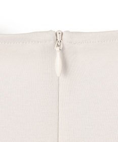 23区 L 【Lサイズ限定/洗える】スカーフプリントコンビ スリーブデザイン カットソー