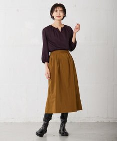 J.PRESS LADIES 【WEB限定・洗える】NEW GU フレアー ロング スカート