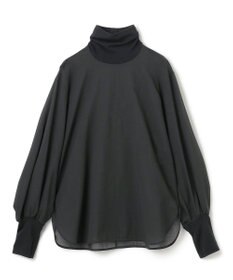 BEIGE， 【洗える】MOYE / ハイネックブラウス