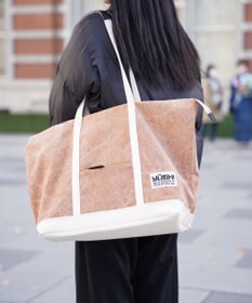 YUSHI Enjoy life - TOTE (L) 帆布トートバッグ