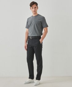 GOTAIRIKU ロングセラー【洗える/折り目加工/シワになりにくい/ウエストアジャスター】ウォッシャブル サマーウール100％パンツ_限定色(ノータック)25年モデル