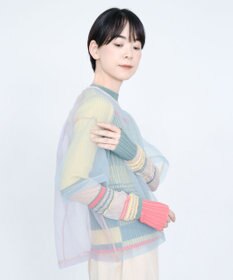 COQ SHEER ORGANZA T シアーTシャツ