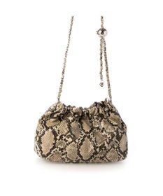 UNBILLION カシュカシュ cachecache / 口元ギャザーチェーンショルダー