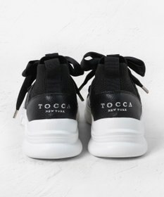 TOCCA POINT OF GLITTER  KNIT SNEAKERS スニーカー