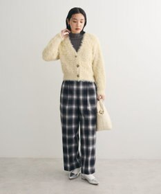 Green Parks ・Ｐｅｔｉｔ　Ｆｌｅｕｒ　シャギーニットカーディガン