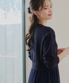 Tiaclasse 【洗える】チュールレースドッキングワンピース