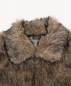 WEGO フェイクファーZIPブルゾン