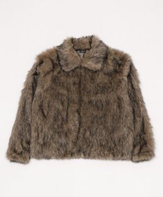 WEGO フェイクファーZIPブルゾン