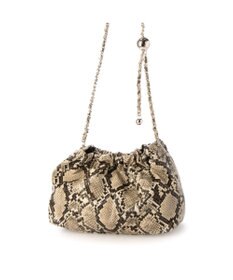 UNBILLION カシュカシュ cachecache / 口元ギャザーチェーンショルダー